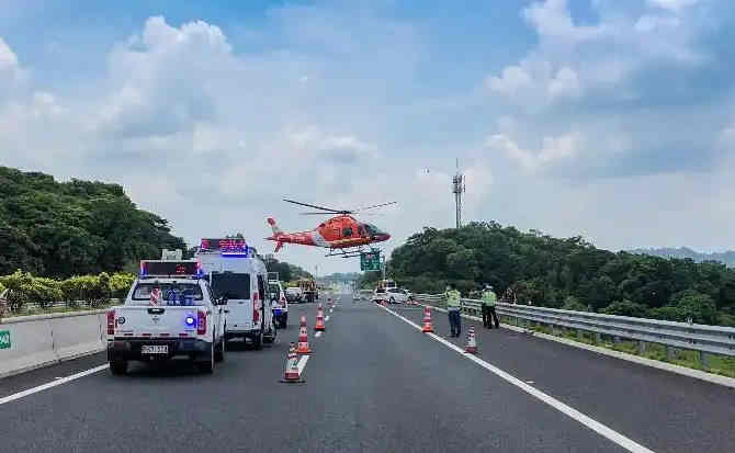 大城高速公路汽车救援案例